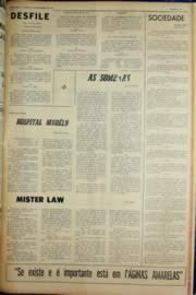 Página do jornal Unitário de dezembro de 1969