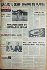 Página do jornal Unitário de dezembro de 1969