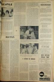 Página do jornal Unitário de dezembro de 1969