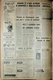 Página do jornal Unitário de dezembro de 1969