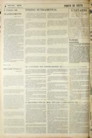 Página do jornal Unitário de julho de 1971