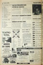 Página do jornal Unitário de julho de 1971
