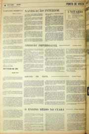 Página do jornal Unitário de julho de 1971