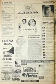 Página do jornal Unitário de julho de 1971