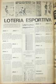 Página do jornal Unitário de julho de 1971