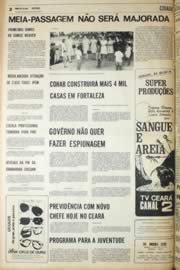 Página do jornal Unitário de julho de 1971
