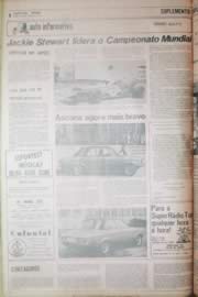 Página do jornal Unitário de julho de 1971