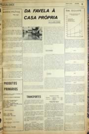 Página do jornal Unitário de julho de 1971