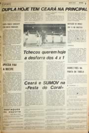 Página do jornal Unitário de julho de 1971