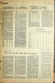Página do jornal Unitário de julho de 1971