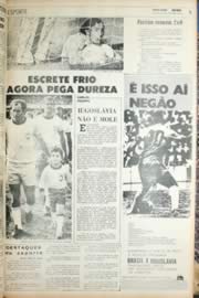 Página do jornal Unitário de julho de 1971