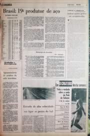 Página do jornal Unitário de julho de 1971