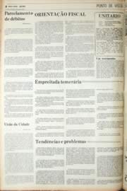 Página do jornal Unitário de julho de 1971