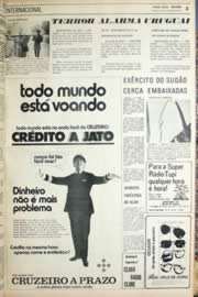Página do jornal Unitário de julho de 1971