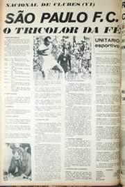 Página do jornal Unitário de julho de 1971