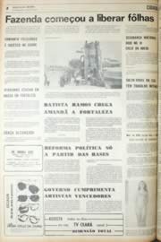 Página do jornal Unitário de julho de 1971
