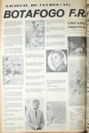 Página do jornal Unitário de julho de 1971