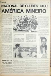 Página do jornal Unitário de agosto de 1971