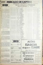 Página do jornal Unitário de agosto de 1971