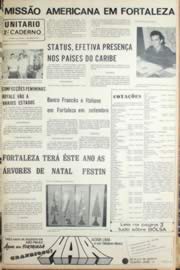 Página do jornal Unitário de agosto de 1971