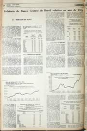 Página do jornal Unitário de agosto de 1971