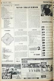 Página do jornal Unitário de agosto de 1971