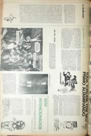 Página do jornal Unitário de agosto de 1971