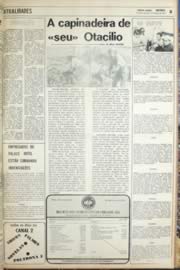 Página do jornal Unitário de agosto de 1971