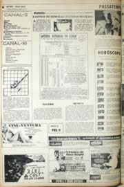 Página do jornal Unitário de agosto de 1971