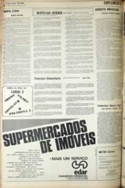 Página do jornal Unitário de agosto de 1971