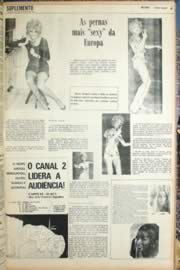 Página do jornal Unitário de agosto de 1971