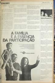 Página do jornal Unitário de agosto de 1971