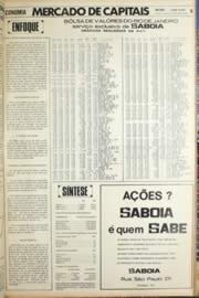 Página do jornal Unitário de agosto de 1971