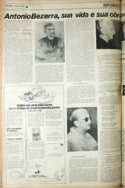 Página do jornal Unitário de agosto de 1971