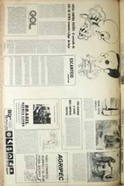 Página do jornal Unitário de agosto de 1971