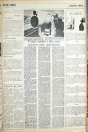Página do jornal Unitário de setembro de 1971