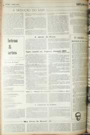 Página do jornal Unitário de setembro de 1971