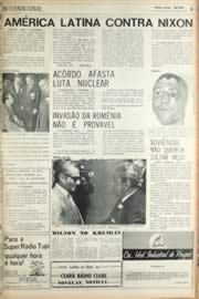Página do jornal Unitário de setembro de 1971