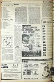 Página do jornal Unitário de setembro de 1971