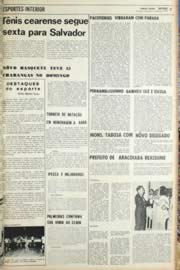 Página do jornal Unitário de setembro de 1971
