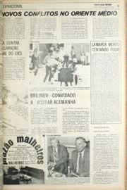 Página do jornal Unitário de setembro de 1971