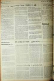 Página do jornal Unitário de setembro de 1971