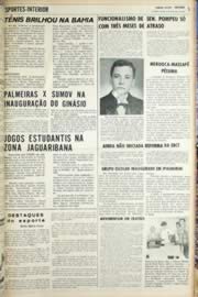 Página do jornal Unitário de setembro de 1971