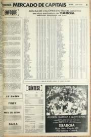 Página do jornal Unitário de setembro de 1971