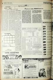 Página do jornal Unitário de setembro de 1971