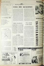Página do jornal Unitário de setembro de 1971