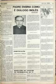 Página do jornal Unitário de setembro de 1971