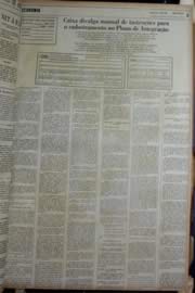 Página do jornal Unitário de janeiro de 1972