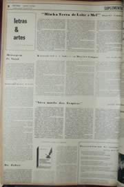 Página do jornal Unitário de janeiro de 1972