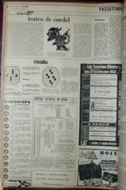 Página do jornal Unitário de janeiro de 1972